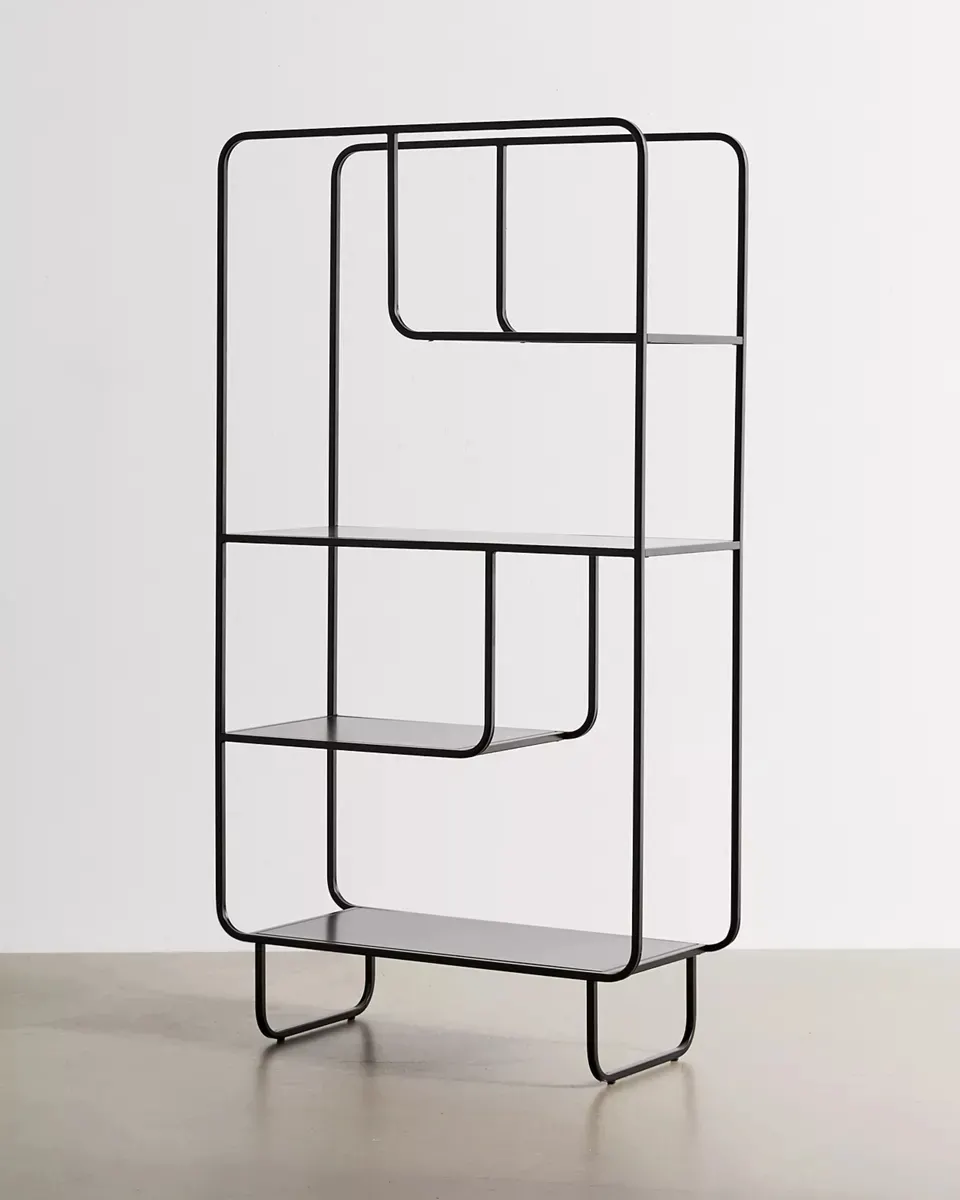 Modern Geometric Metal Display Shelf | Minimalistic Cupboard — photo 2