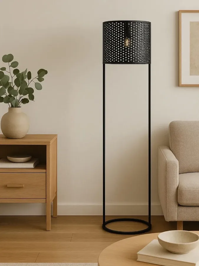 Moyo Floor lamp with Metal Shade